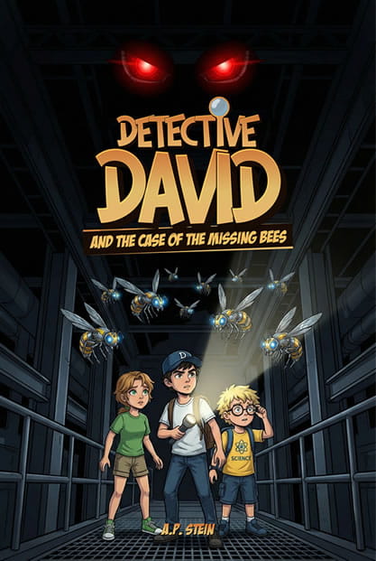 Detective David and the Case of the Missing Bees book cover